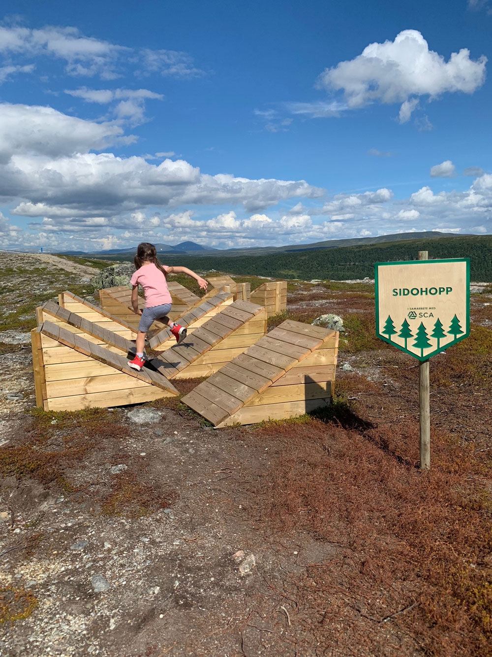 Eventyrstien på Hamrafjellet.