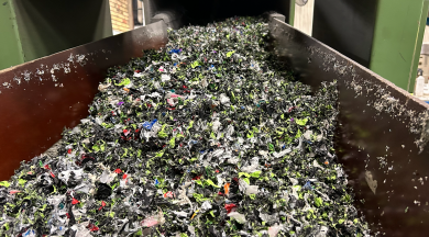 Plast återvinns