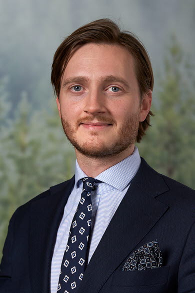 Emil Forssell, Sales person, Japan, SCA Wood