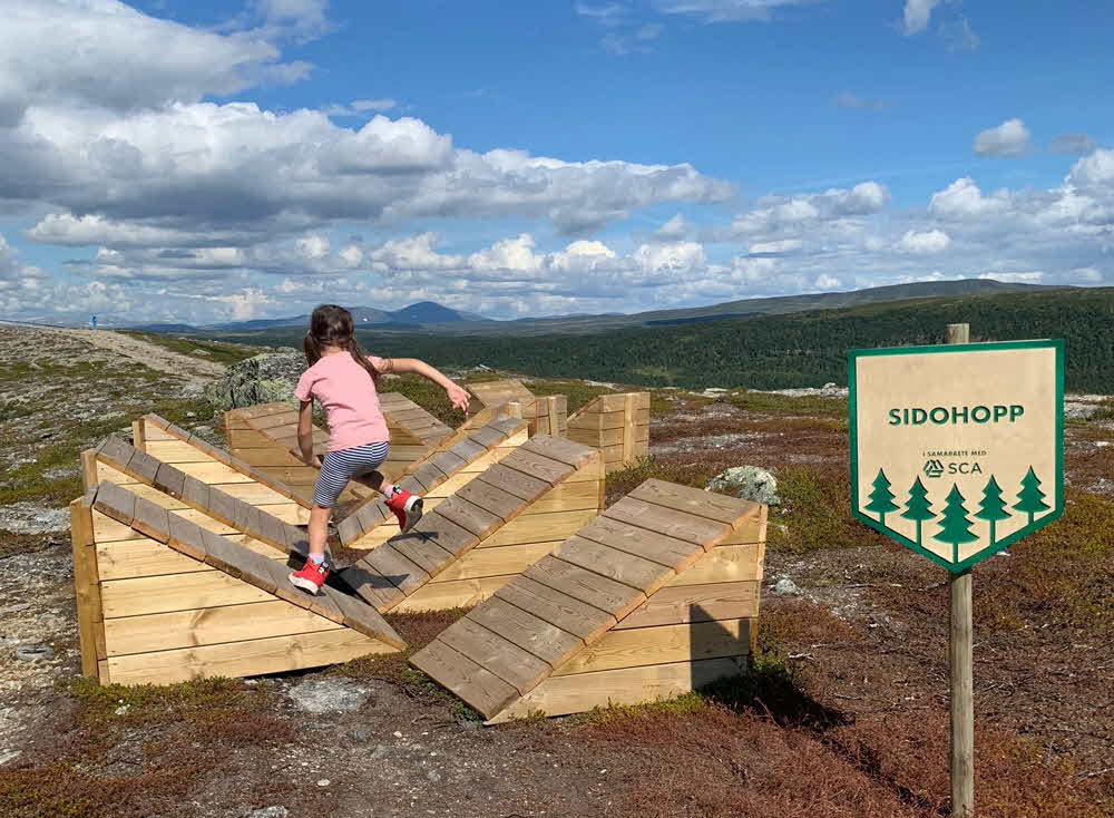 Barnstigen på Hamrafjället