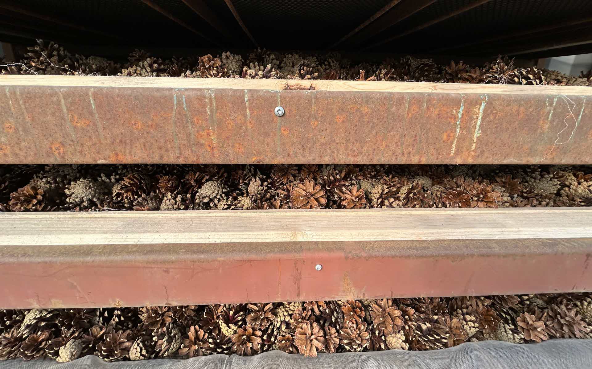 kottar som ska torkas