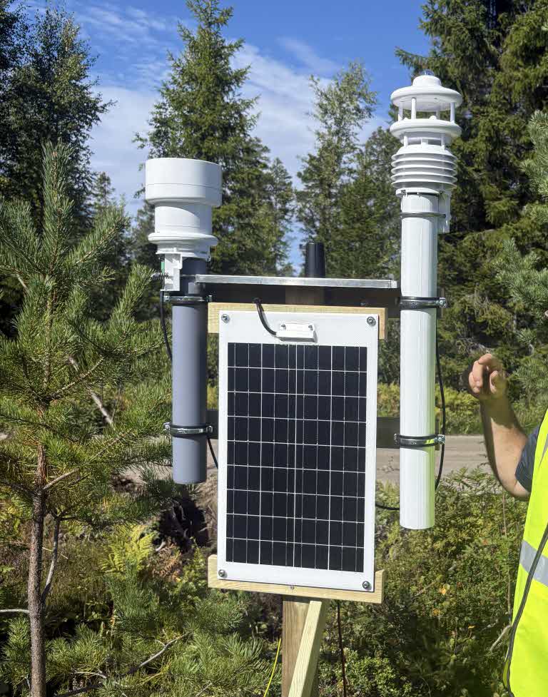 One weather station