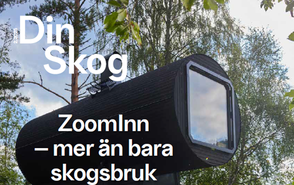 Omslagsbild tidningen Din Skog nr 2 2025