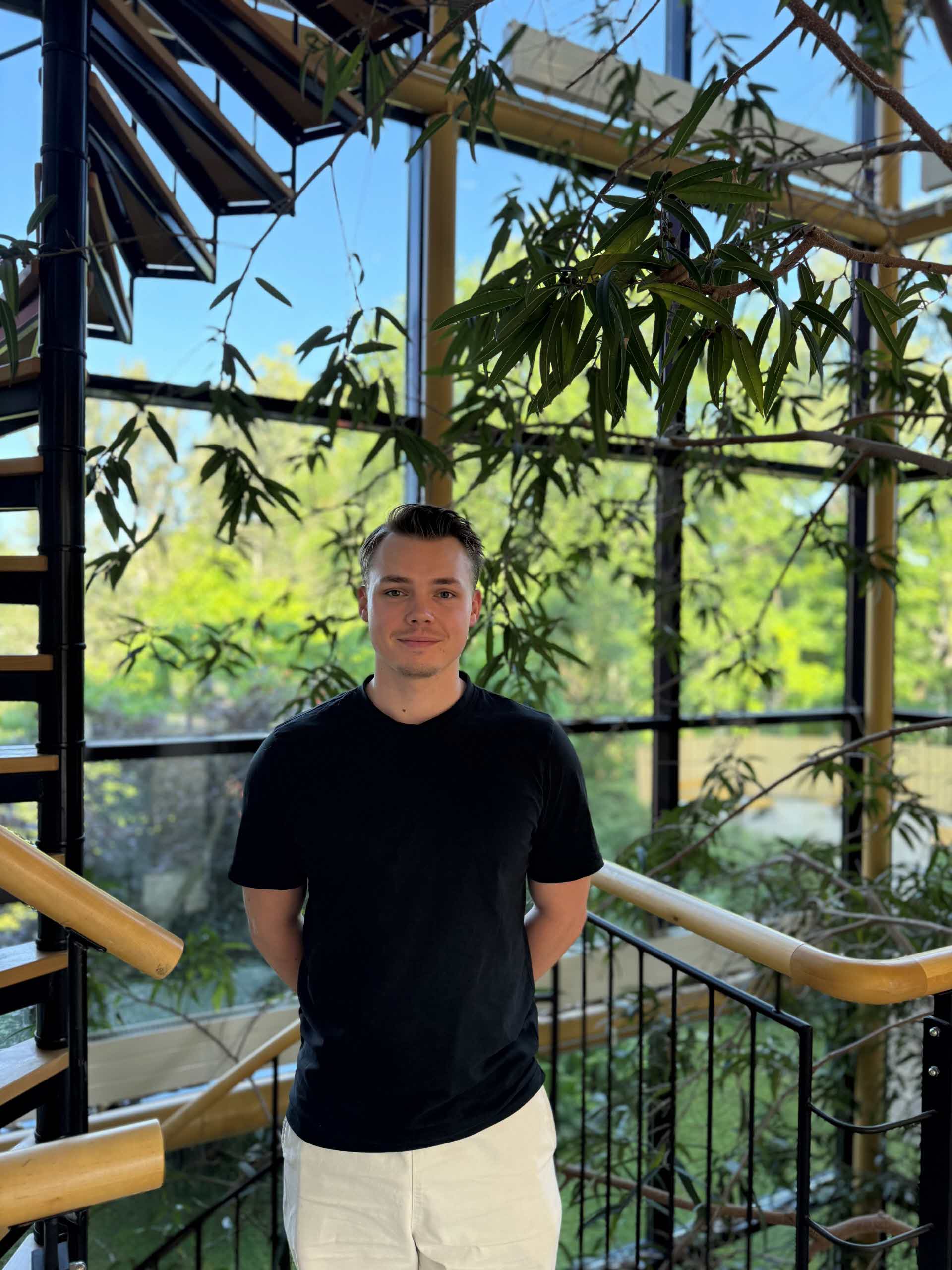 Summer worker at SCA R&D Centre, Joel Berglund.