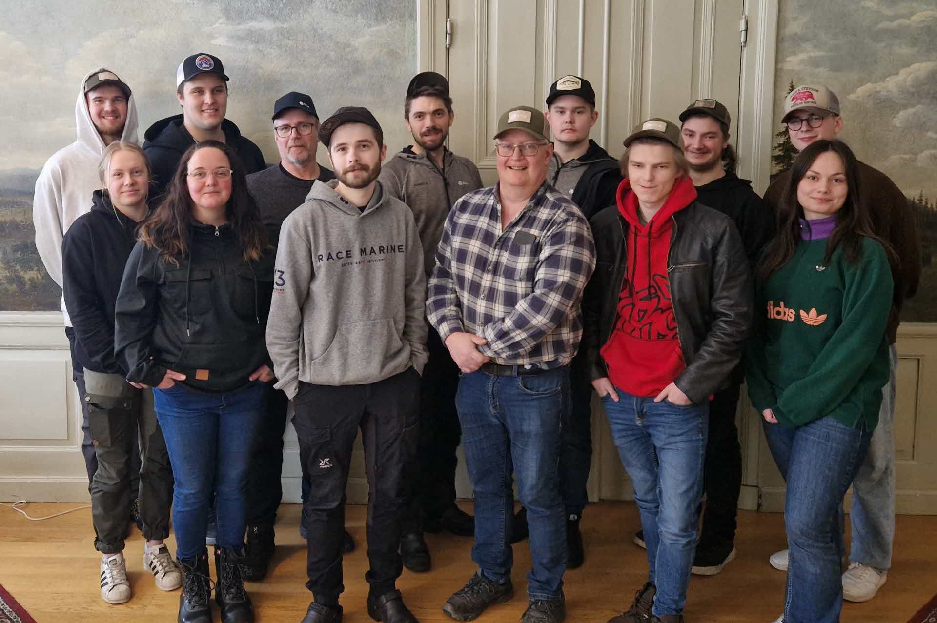 nyblivna skogsmaskinförare