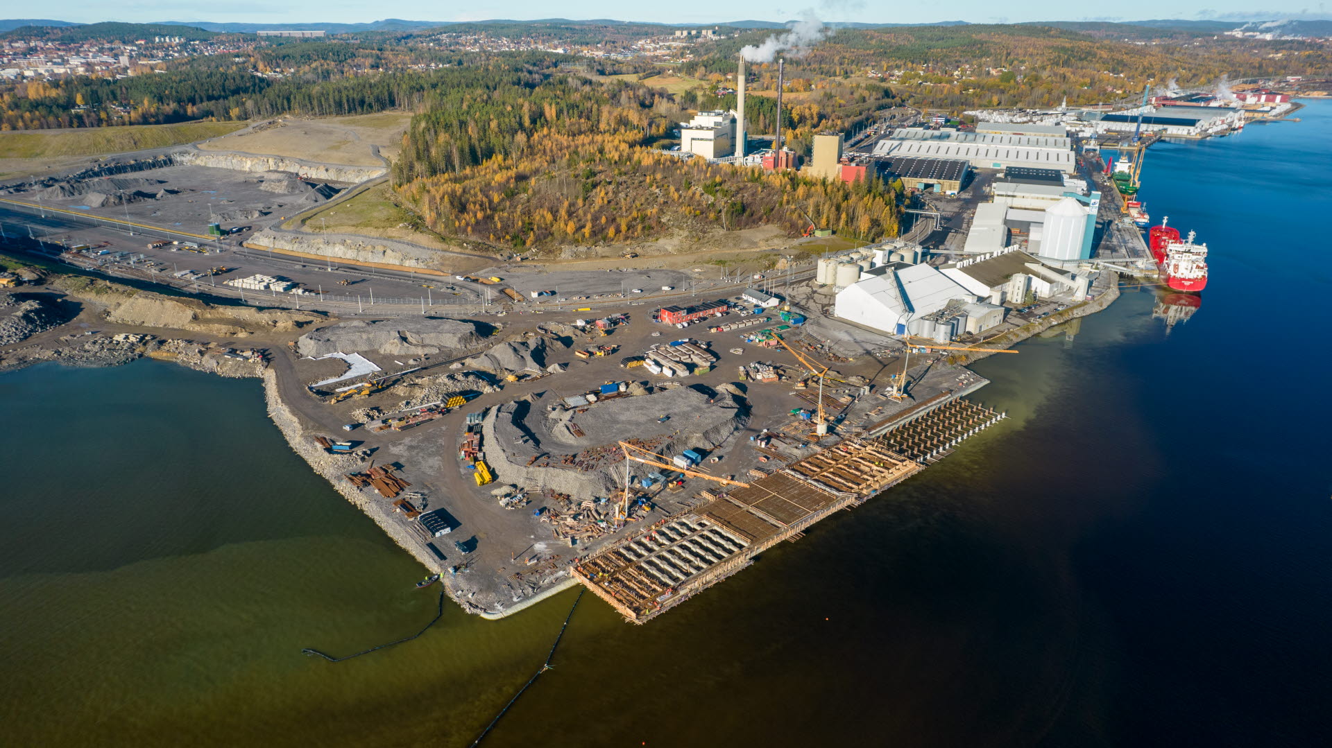 Ny containerhamn i Sundsvall