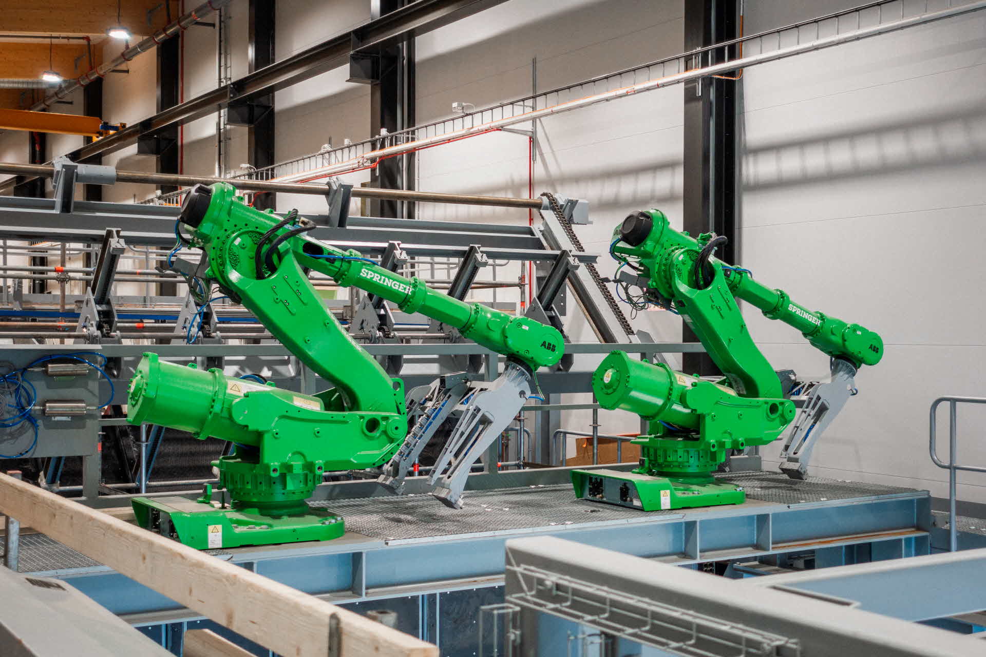  Robots and other digital tools are installed at Bollsta sawmill.