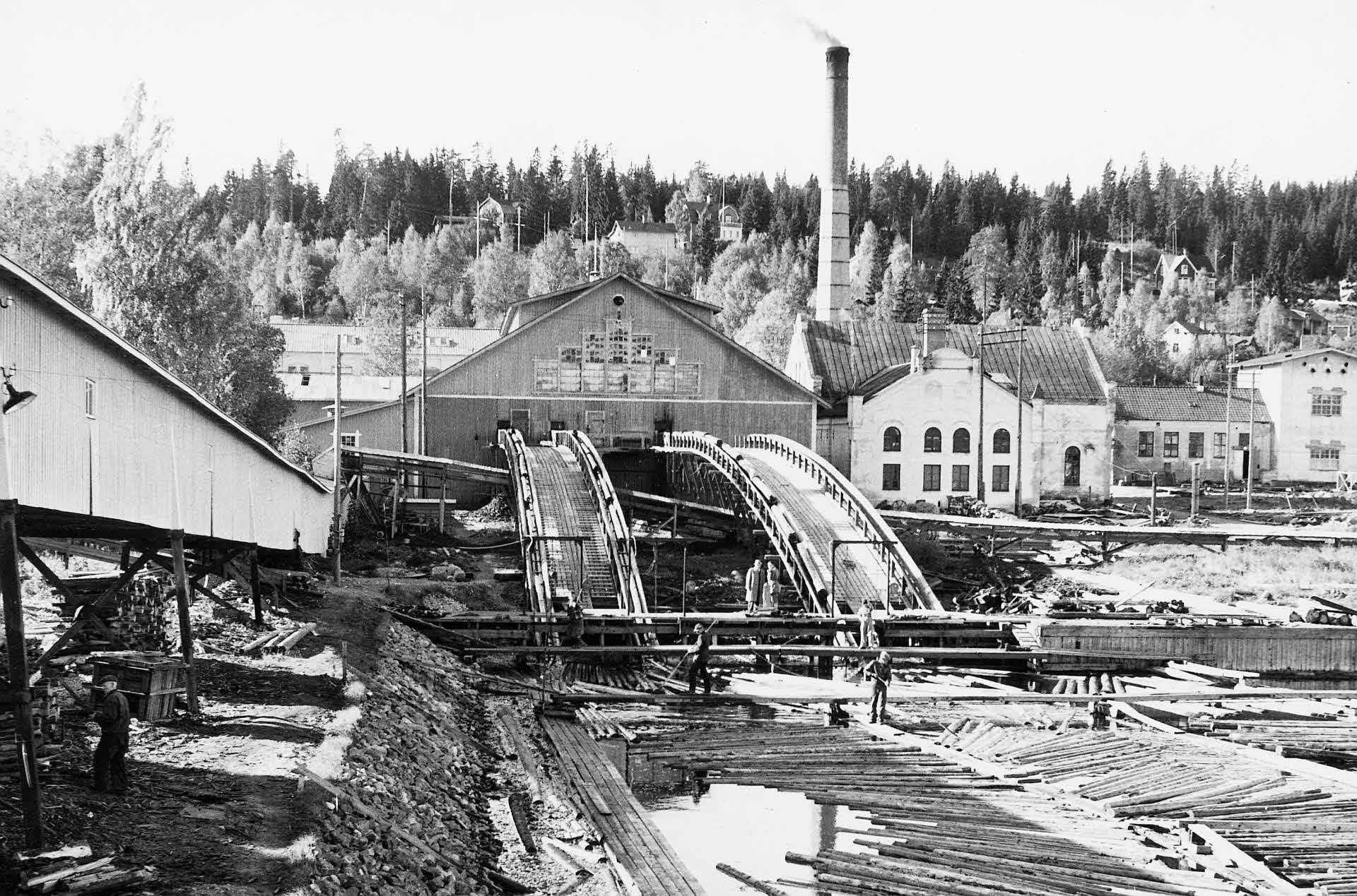 Tunadal sawmill 1956.