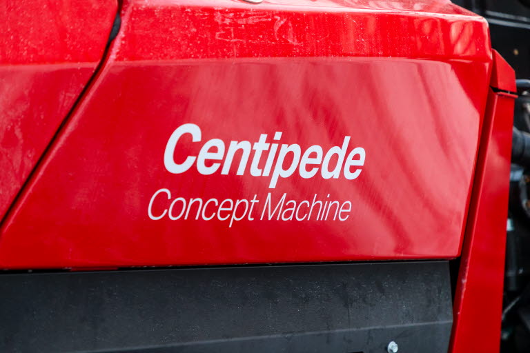 Logotyp för Centipede