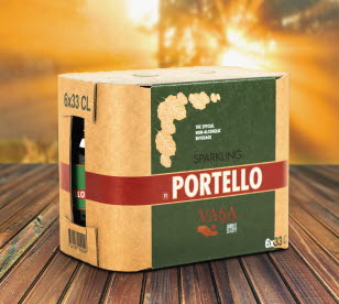 Portello VASA Wrap-around Arcwise packaging