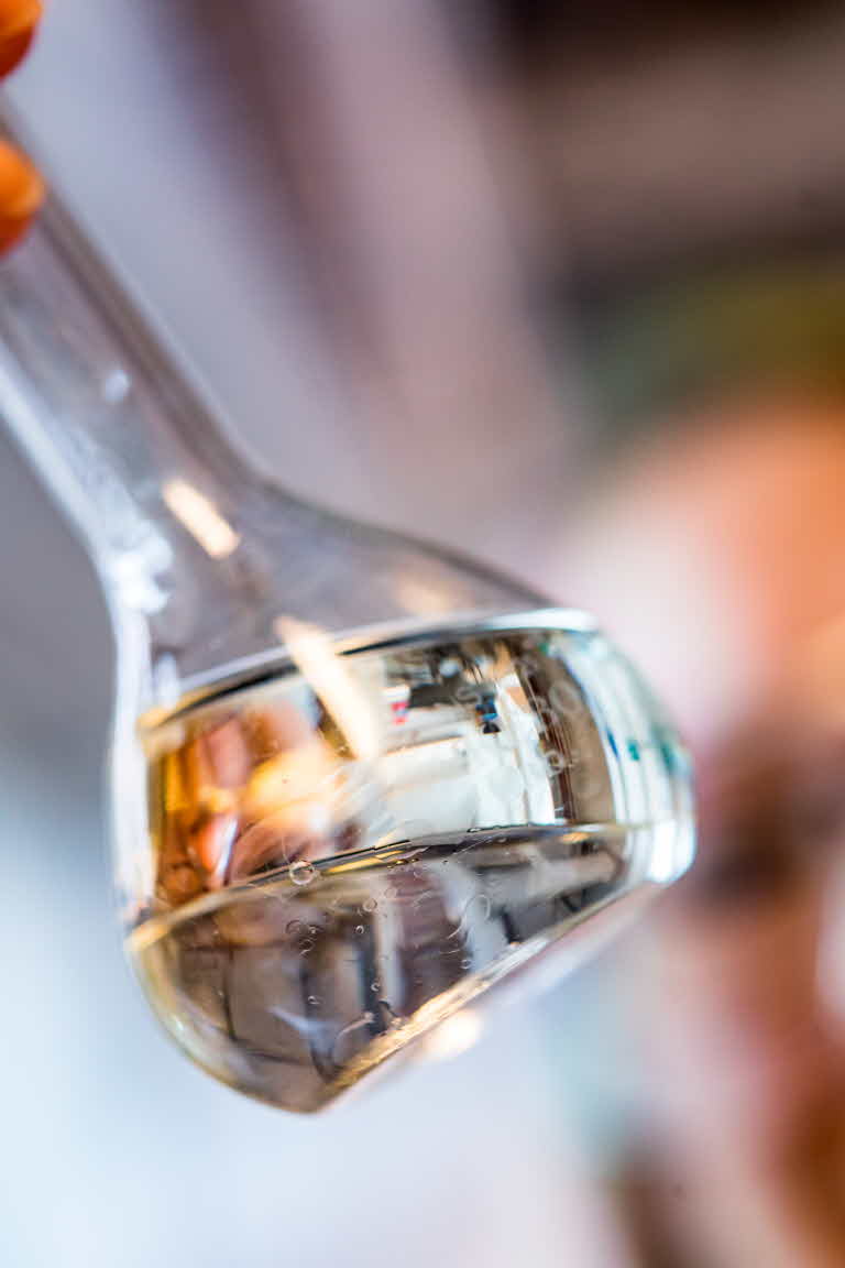 Biofuel in a glass