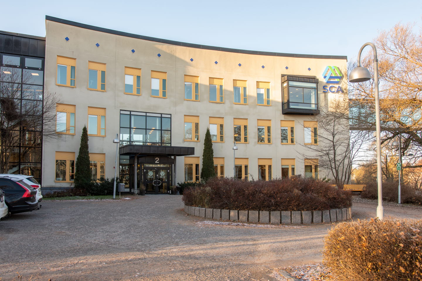 R&D Centre, Sundsvall. Exteriör. November 2019.