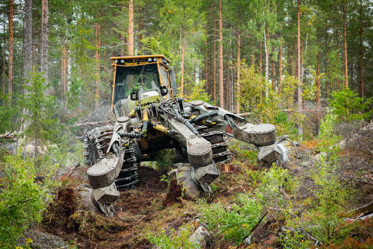 Markberedning pågår