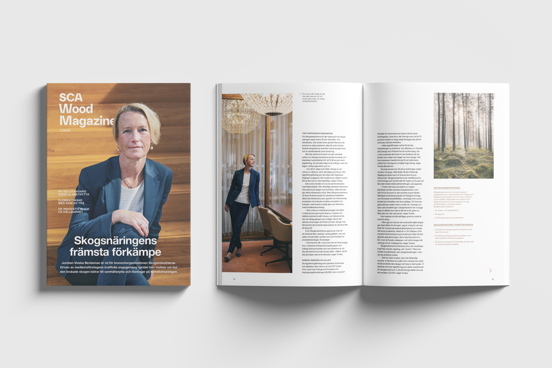 Omslaget av Wood Magazine nummer 2 2025.