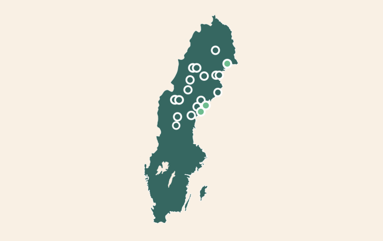 Map of terminals and harbours
