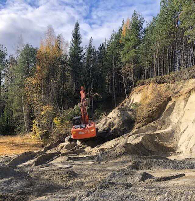 Återskapning av slänt