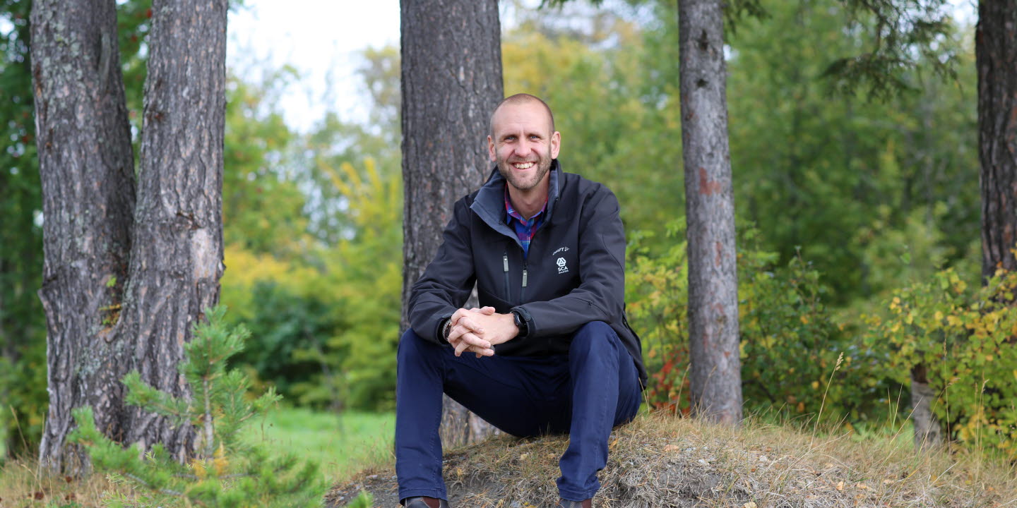 Karl Larsson skogsförvaltare Jämtland