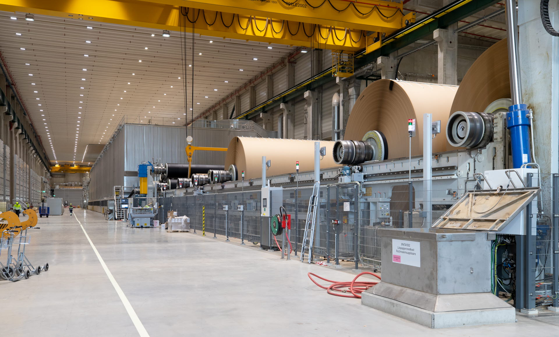 World’s largest kraftliner machine enters service in Obbola