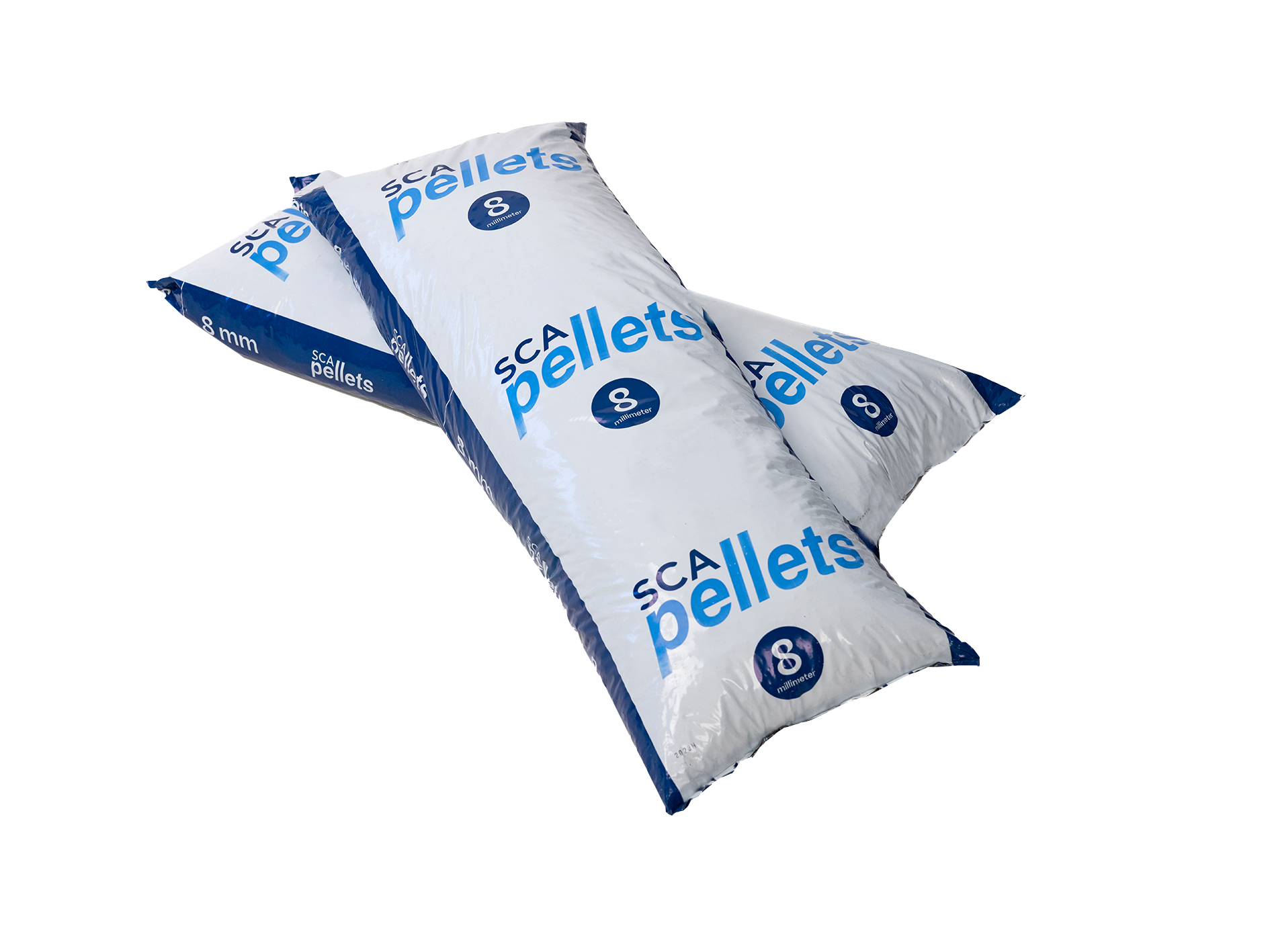 Två pelletssäckar