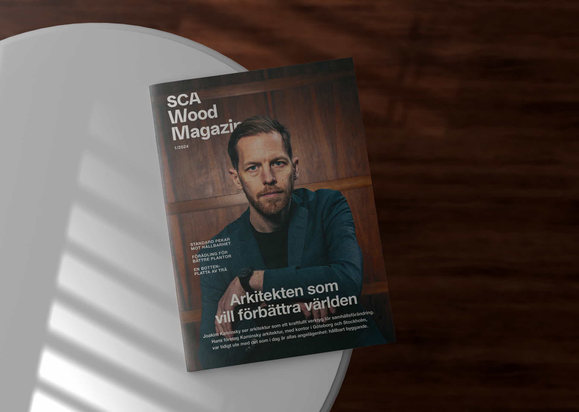 Nummer ett av SCA Wood Magazine 2024.