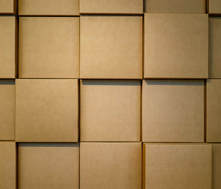 Brown boxes