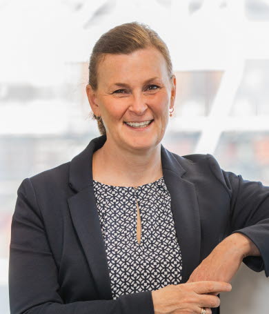 Catrin Forsberg, Fabrikschef, Östrands massafabrik