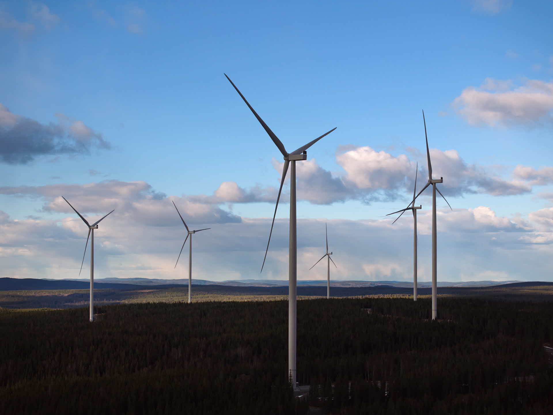 Vindkraftverk på SCAs mark