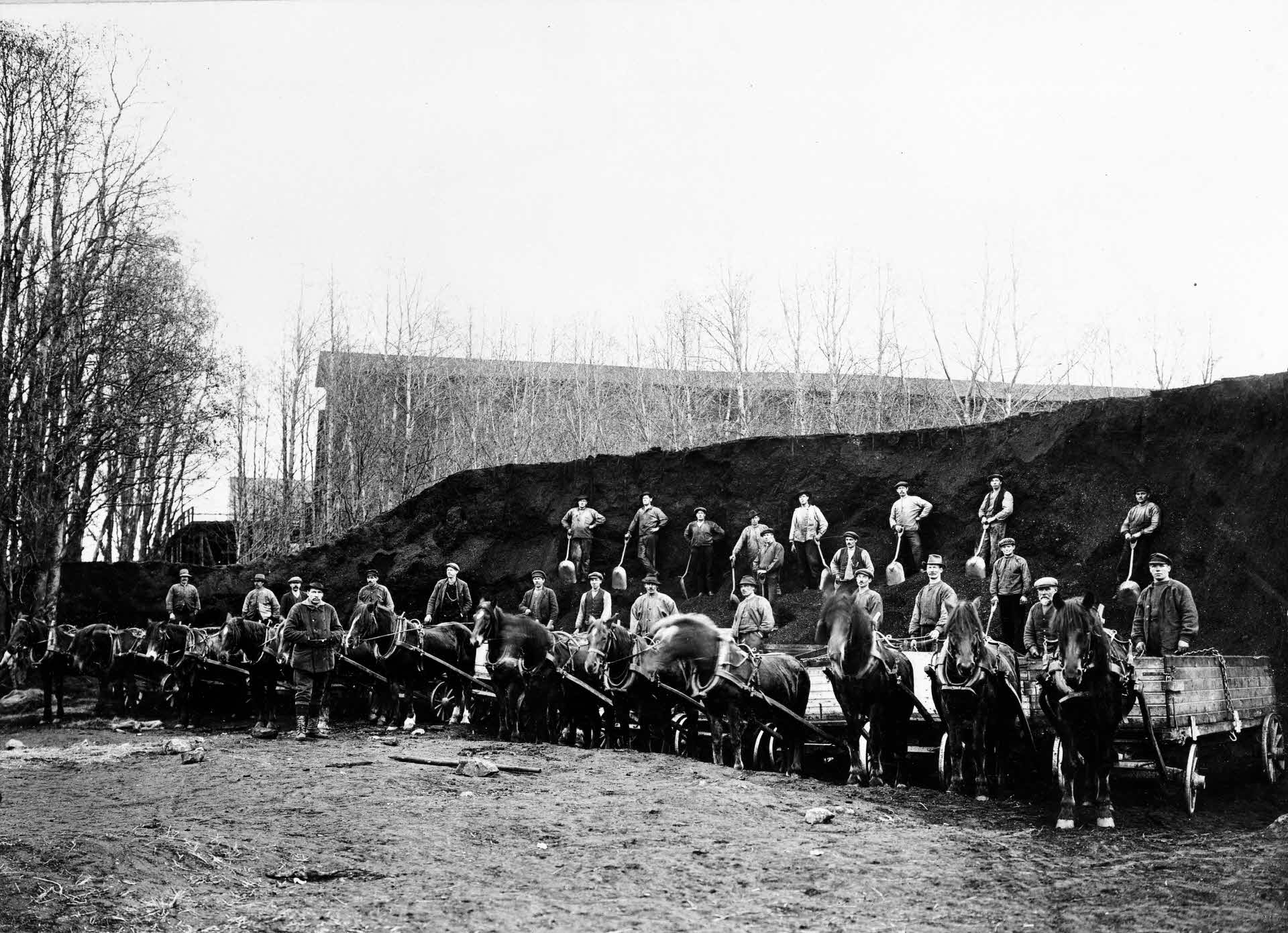 Charcoal workers