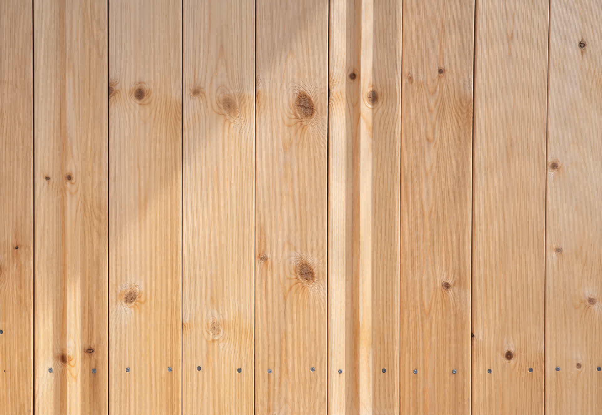 Closeup of one of our exterior panels.