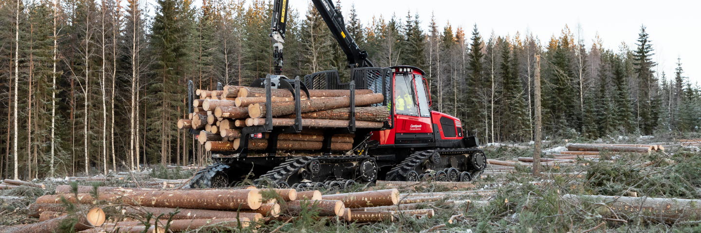 Centipede - svenskt skogsnäring utvecklar ny maskin för ett mer skonsamt skogsbruk