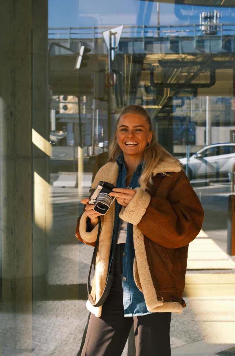 Porträtt av Sophie Odelberg.