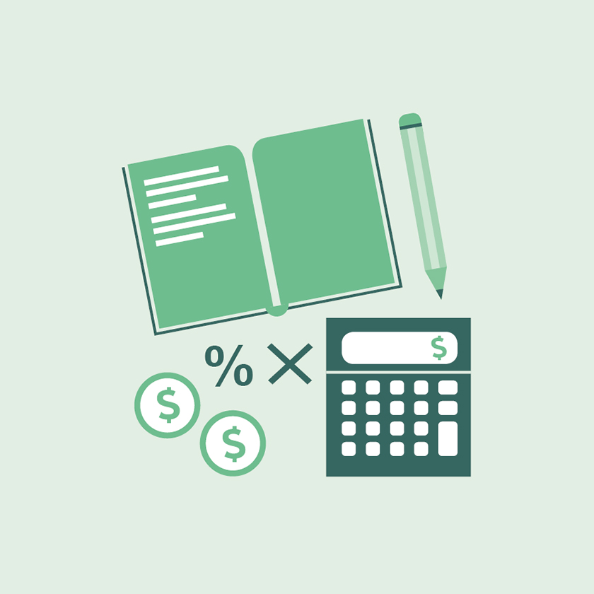 Illustration bokföring