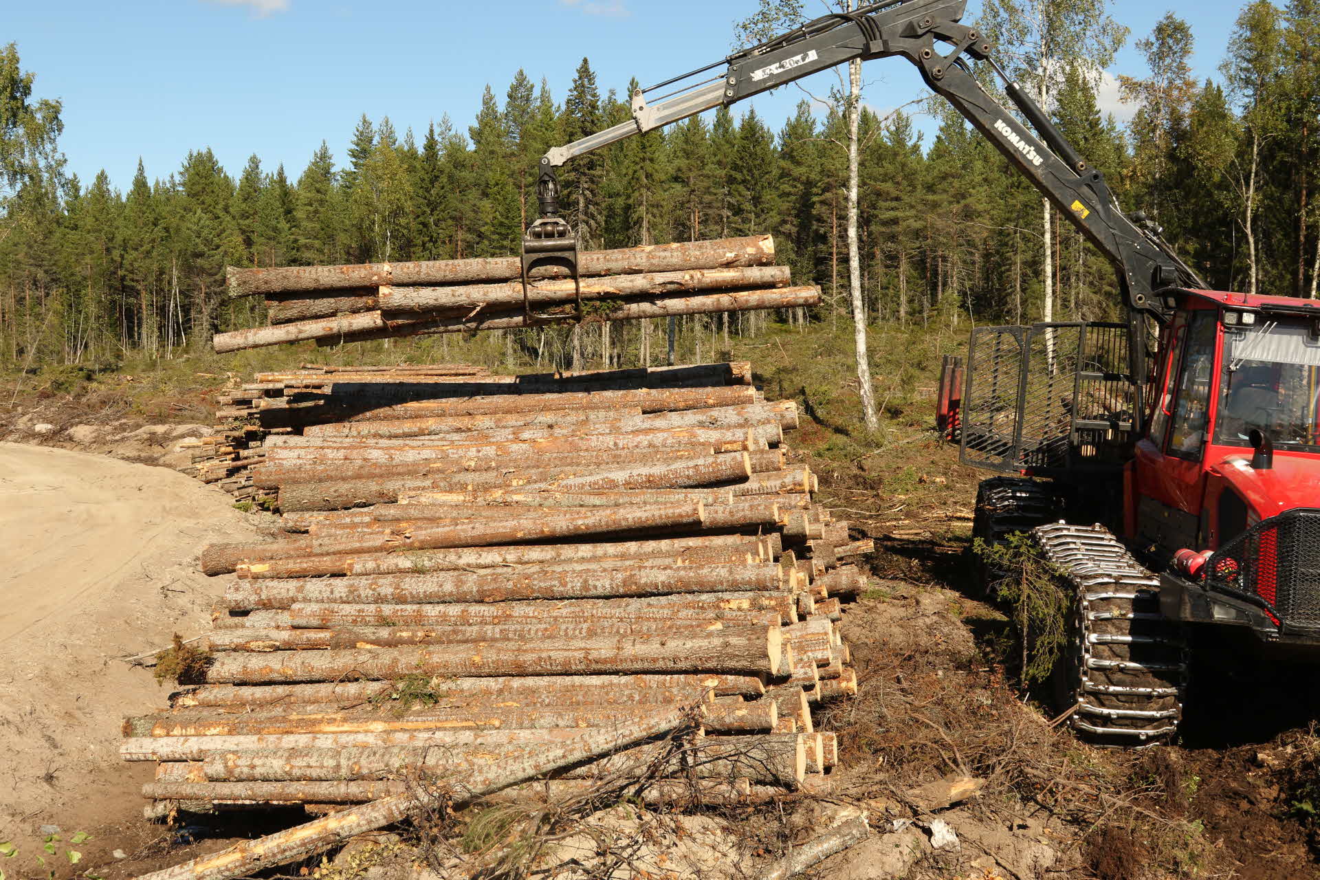 Avlastning av virke