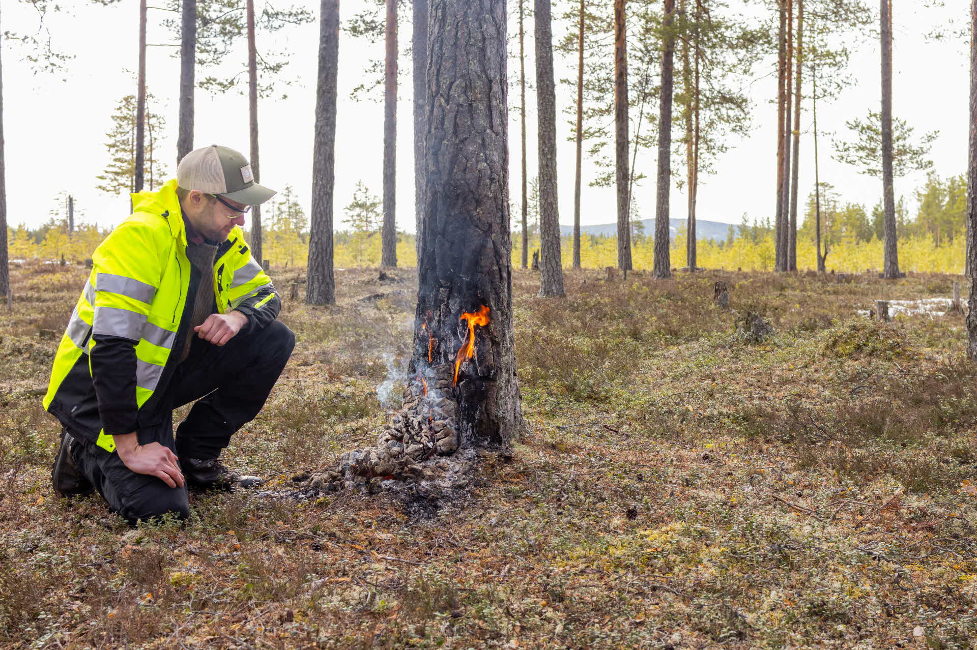 Lukas Holmström med bärbrasan