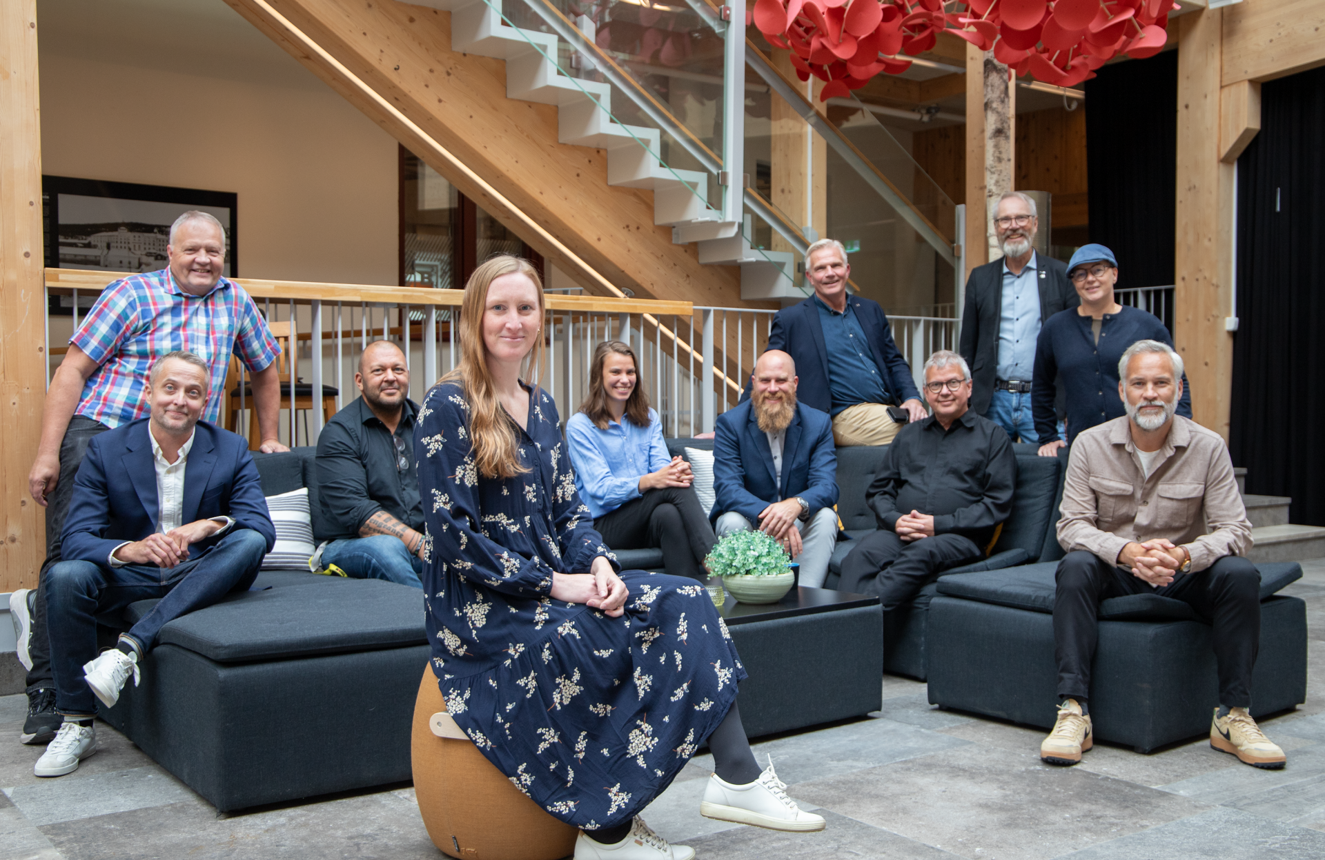 Deltagare och programansvariga vid uppstartsträffen av Forest Business Accelerator 2024.