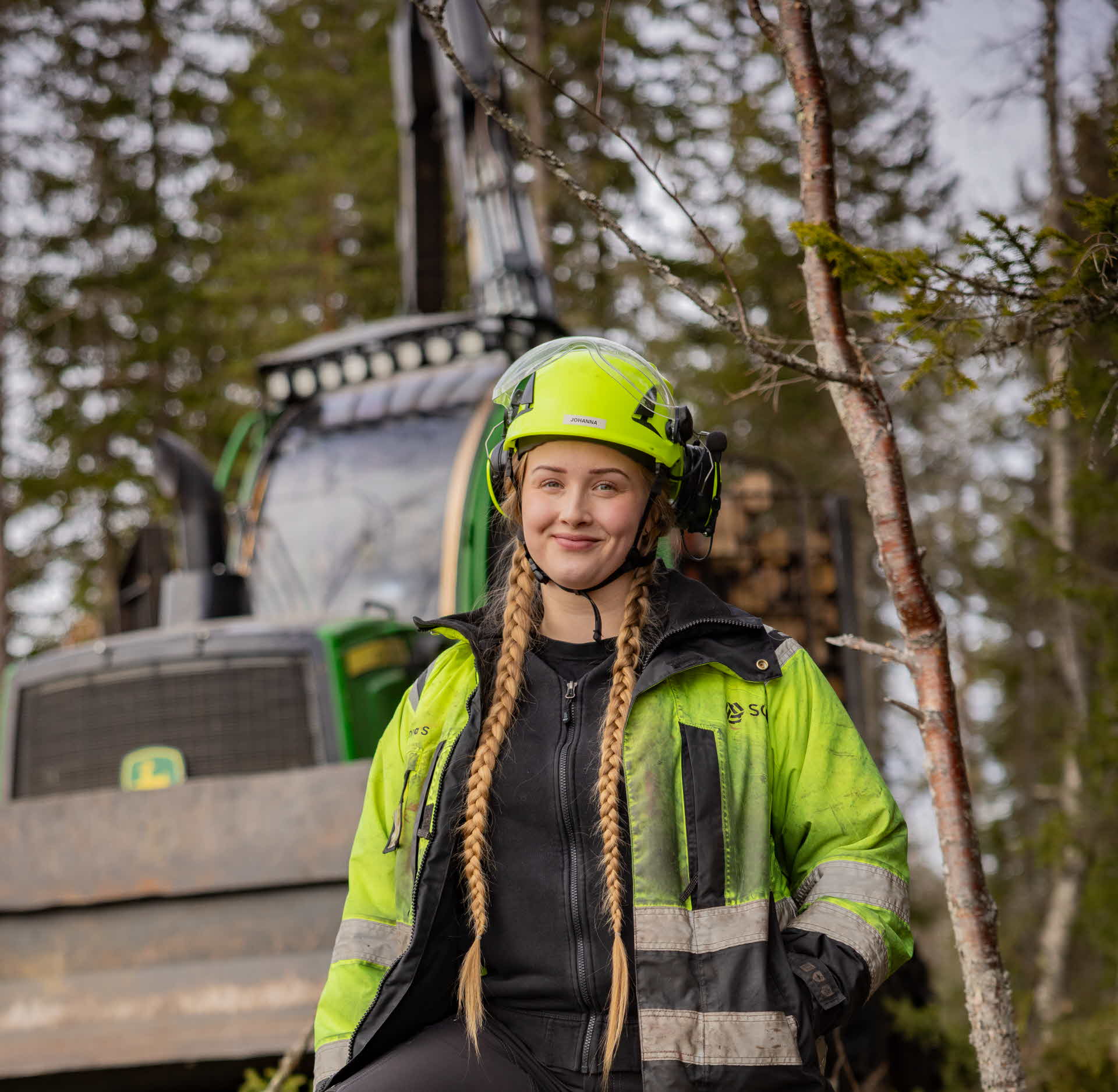 Johanna Strid kör skotare för SCA