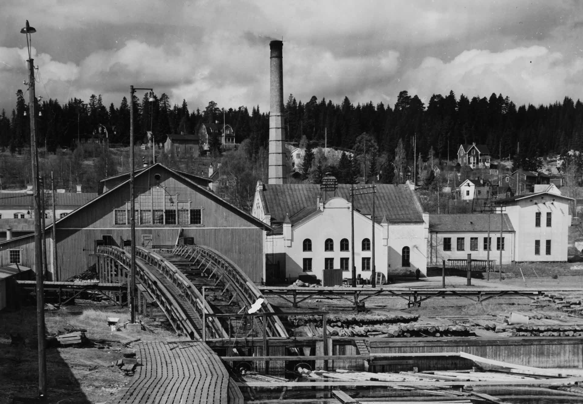 The sawmill in Tunadal 1956.