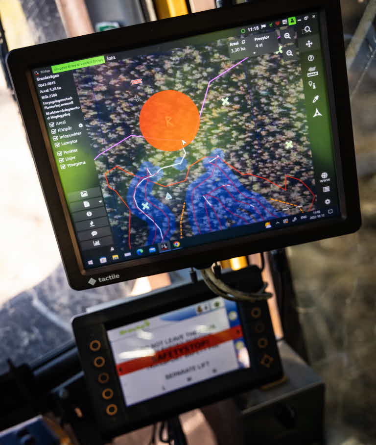 Varningssystem i markberedare