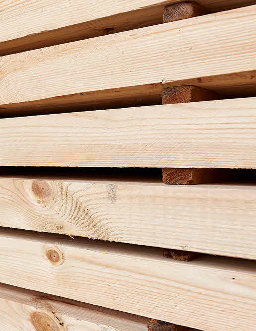 sawn contorta timber