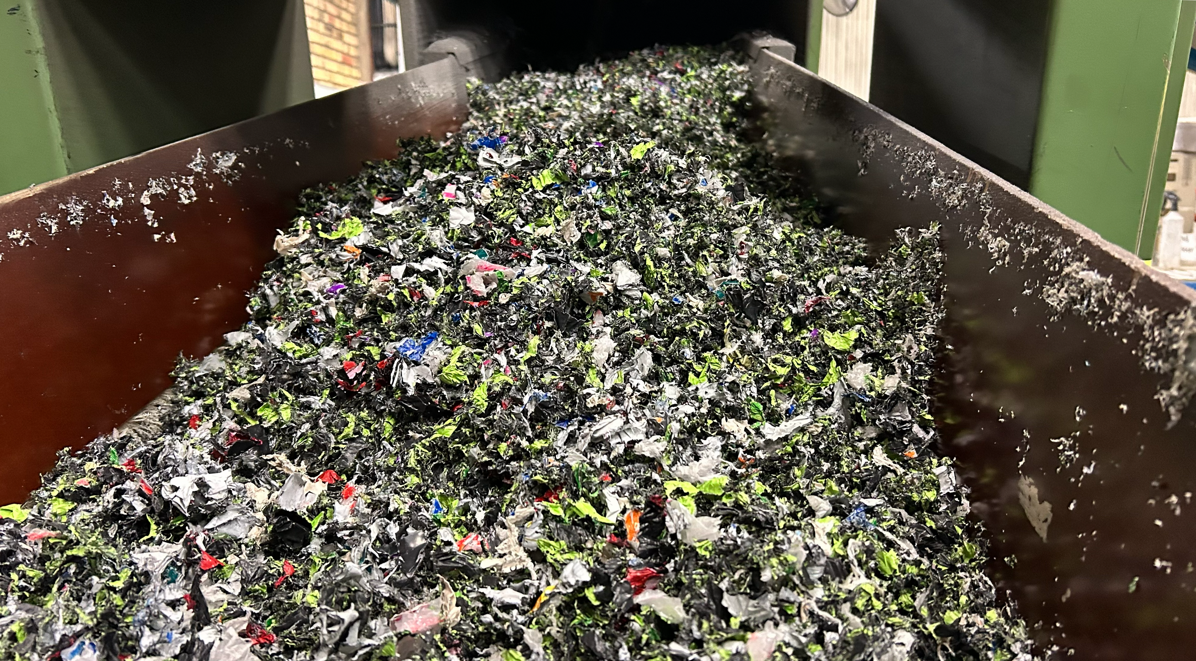 Plast återvinns