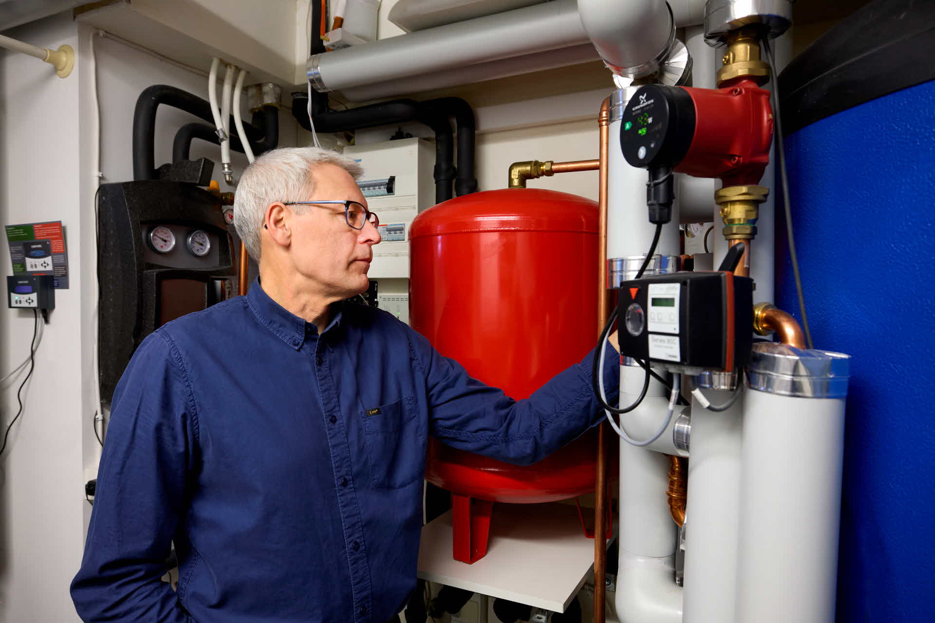 The equipment is well-organized and takes up much less space than you might think.